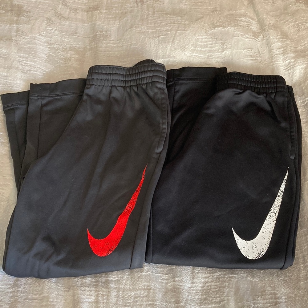 2 Boys Nike pants size L